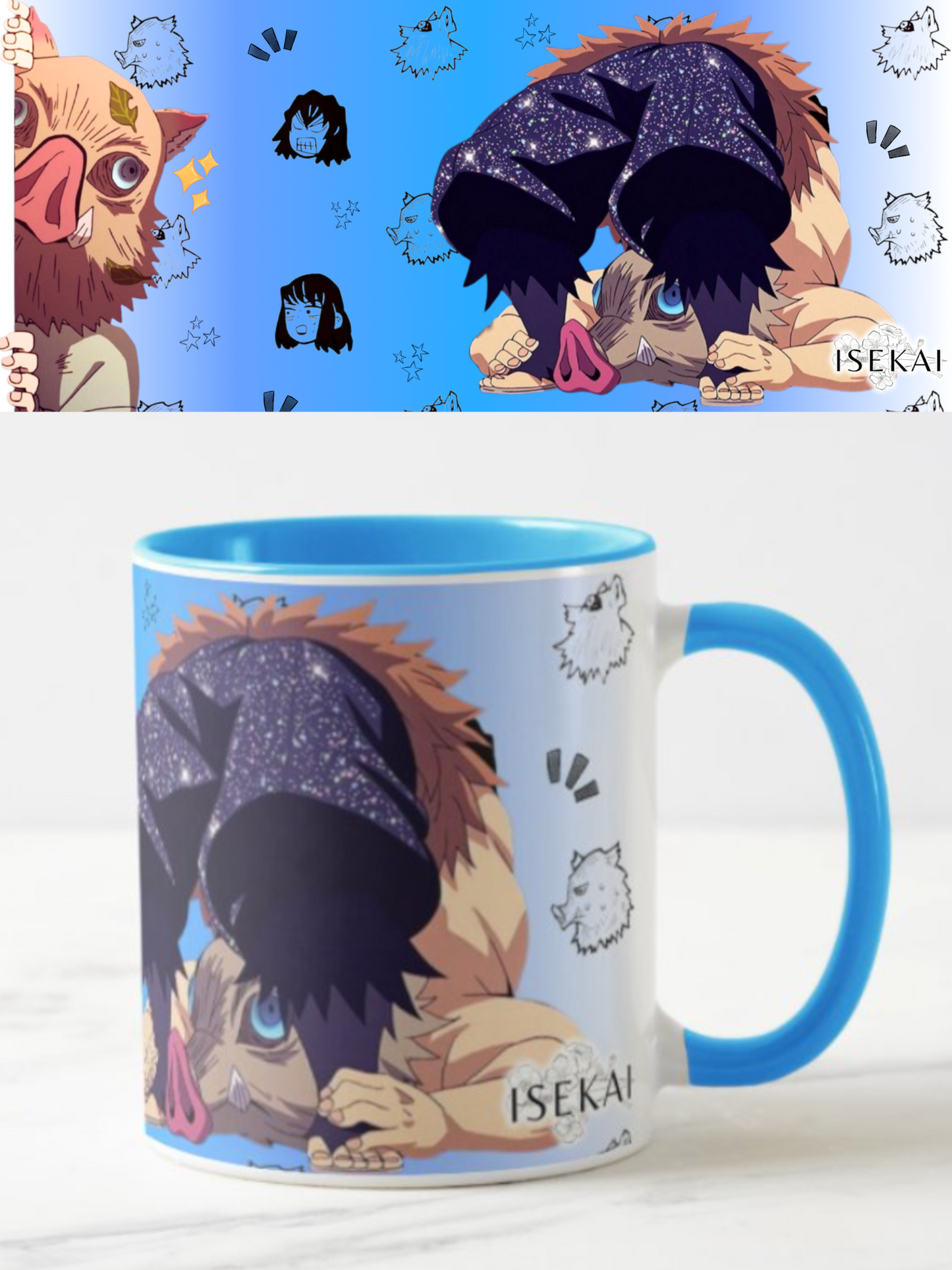 Peek-a-Boar Mug