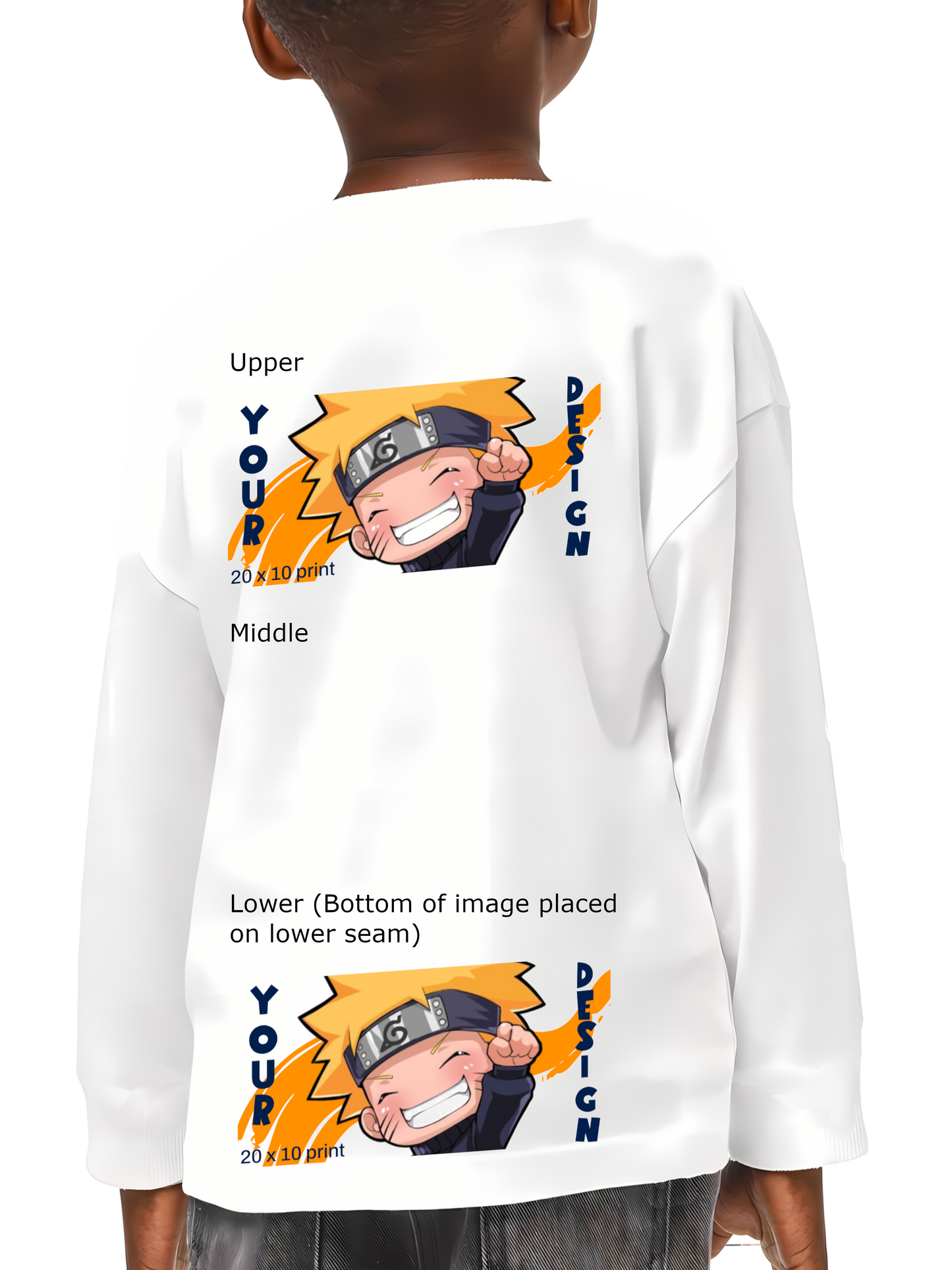 Custom Kids Long Sleeves