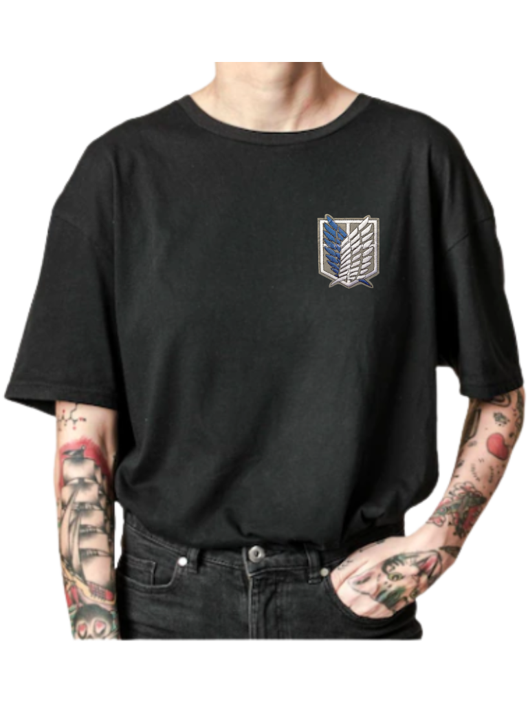 Embroidered Attack on Titan Survey Corps Tee (Limited Edition)