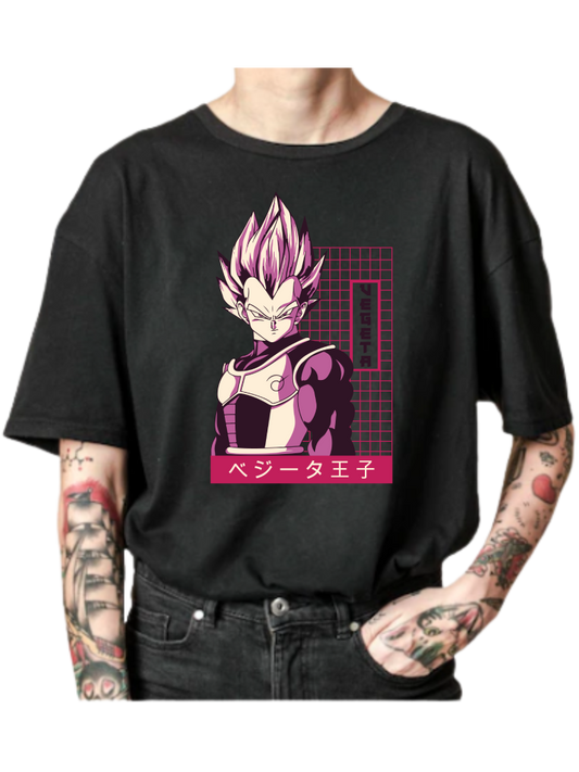 Pink Vegeta Tee