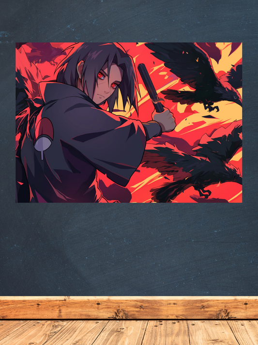 Uchiha's Crows Poster