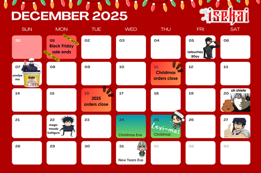 2025 Festive Dates