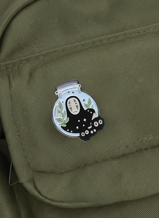 No-Face: Bottled Shadows Pin
