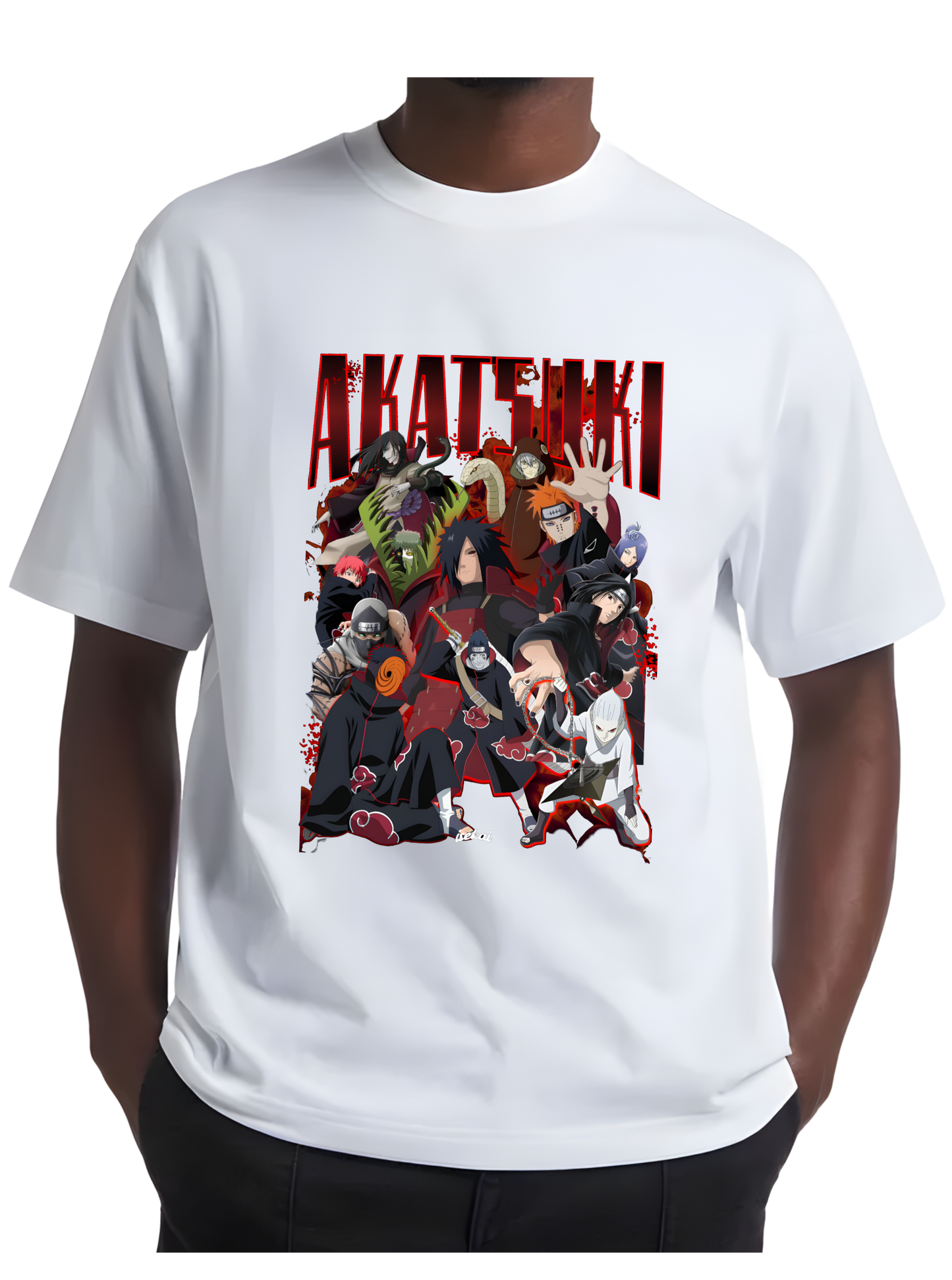 Akatsuki 90s Retro Remix Tee