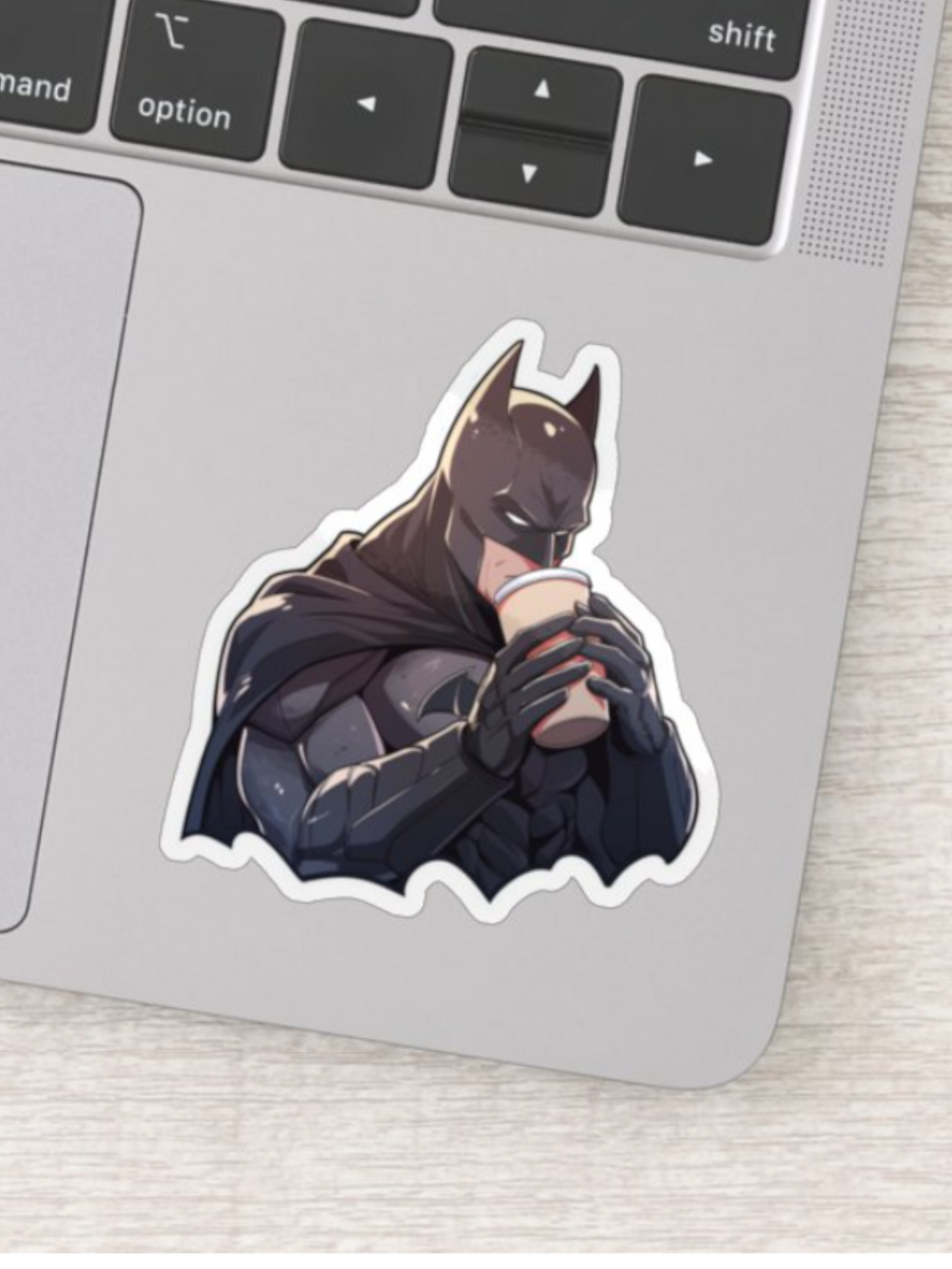 Caffeinated Crusader Sticker