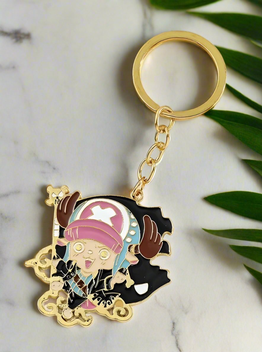 One Piece Enamel Keyrings