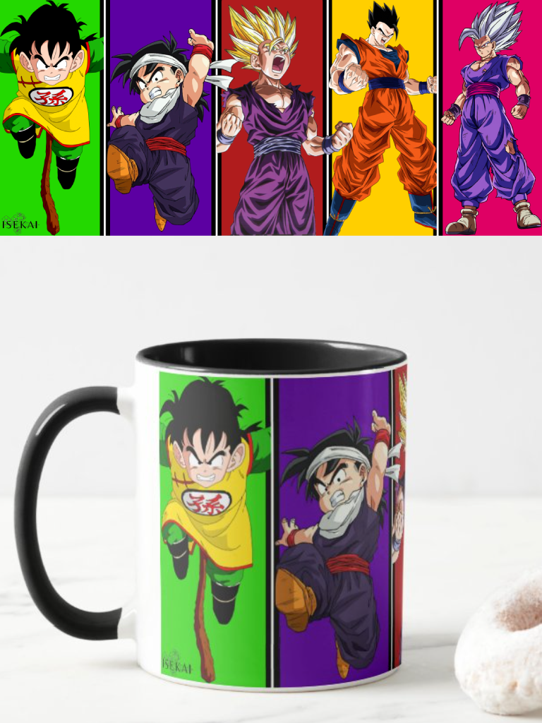 Gohan Transformations Mug