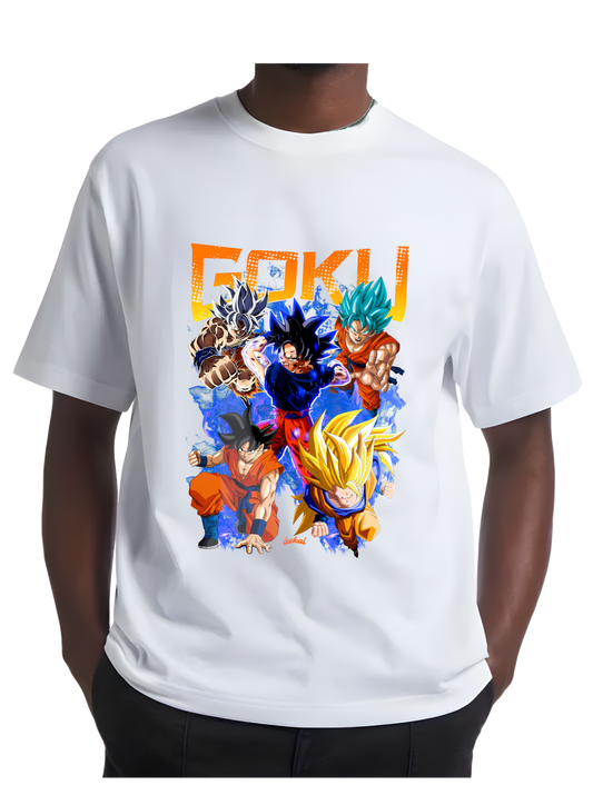 Goku 90s Retro Remix Tee