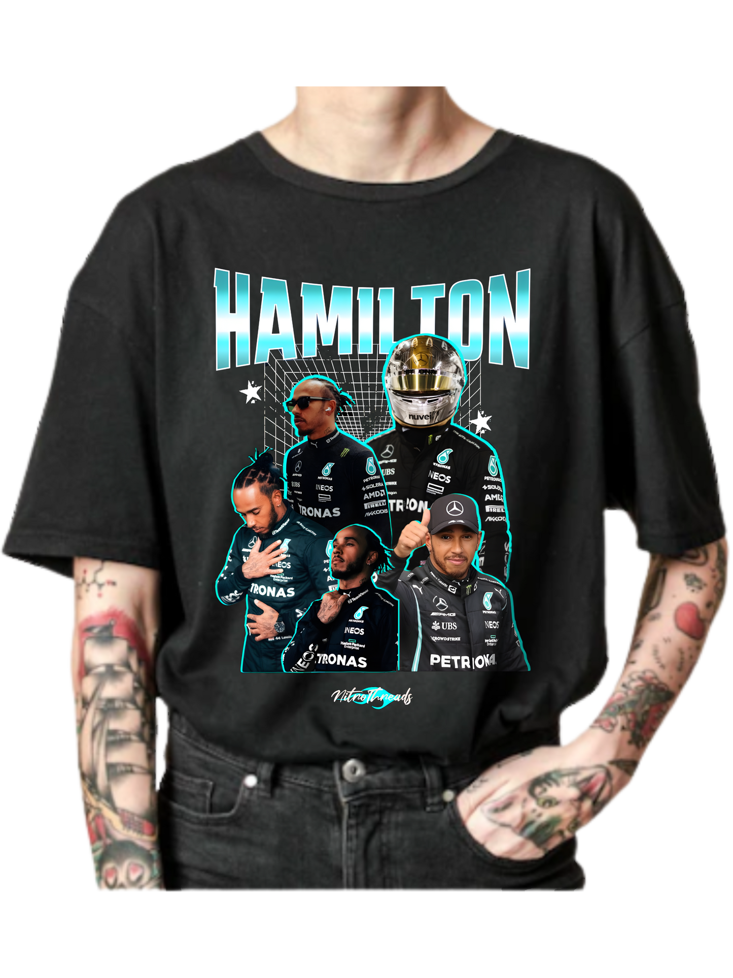 Lewis Mercedes Driver Tee