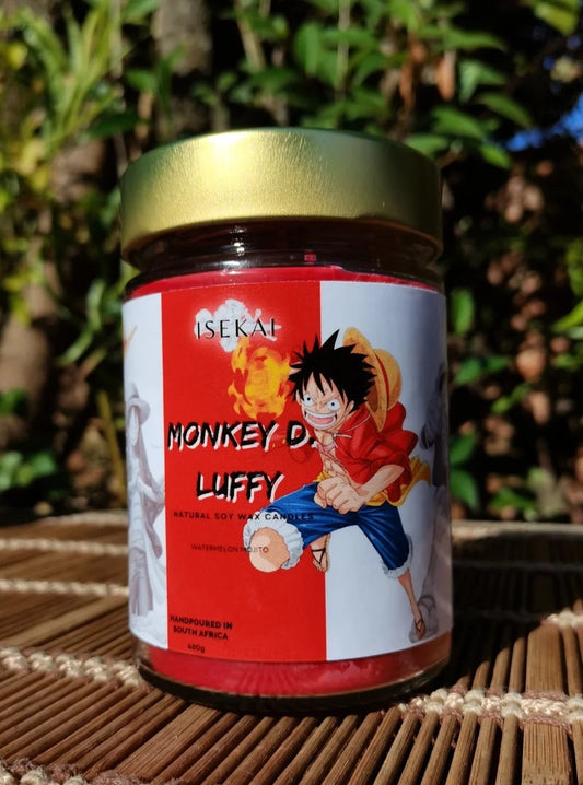 Luffy Soy Wax Candle