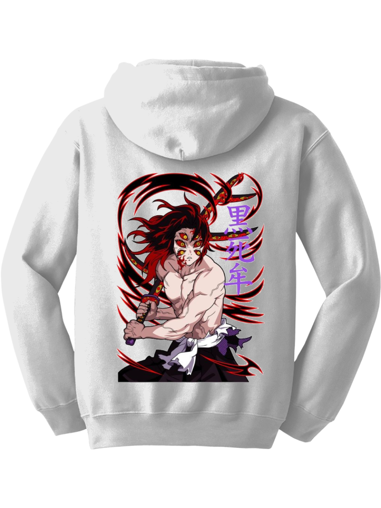 Kokushibo Six Eyes Double-Printed Hoodie