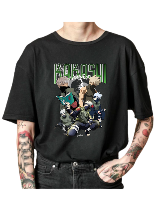 Kakashi 90s Retro Remix Tee