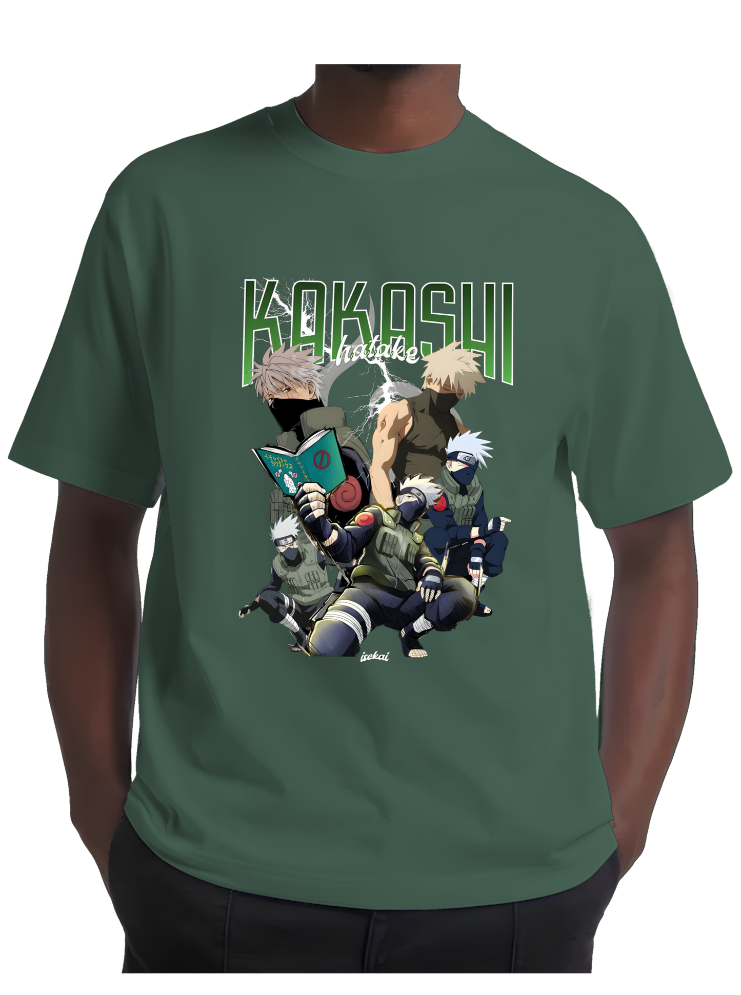 Kakashi 90s Retro Remix Tee