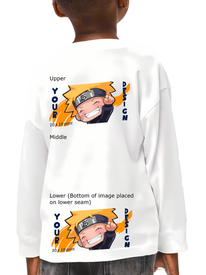 Custom Kids Long Sleeves