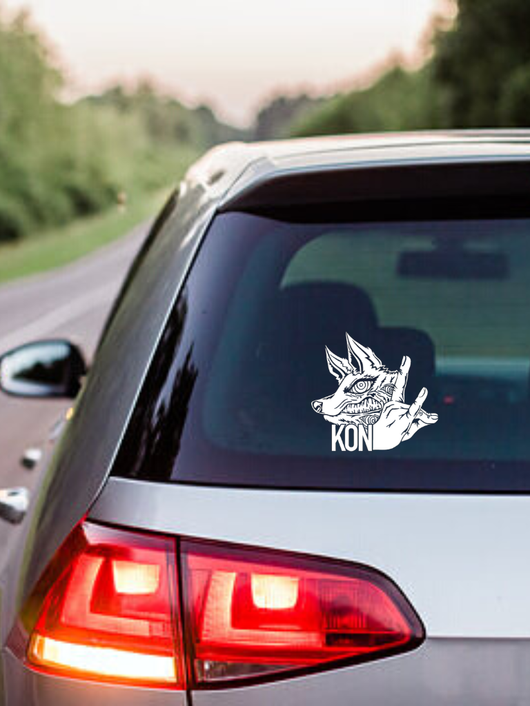 Aki: Kon Vinyl Decal