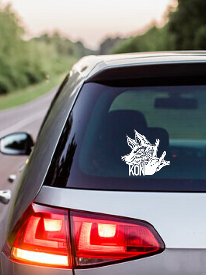 Aki: Kon Vinyl Decal