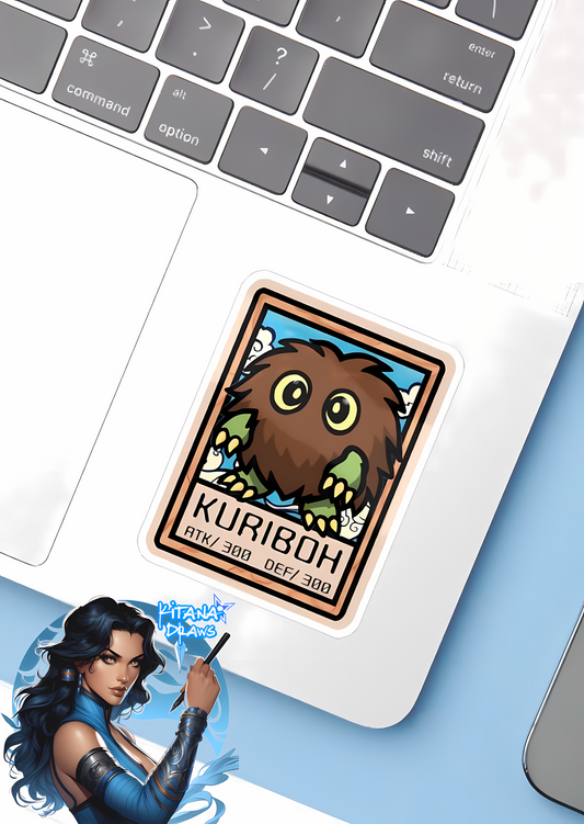 Fluffy Fiend Sticker