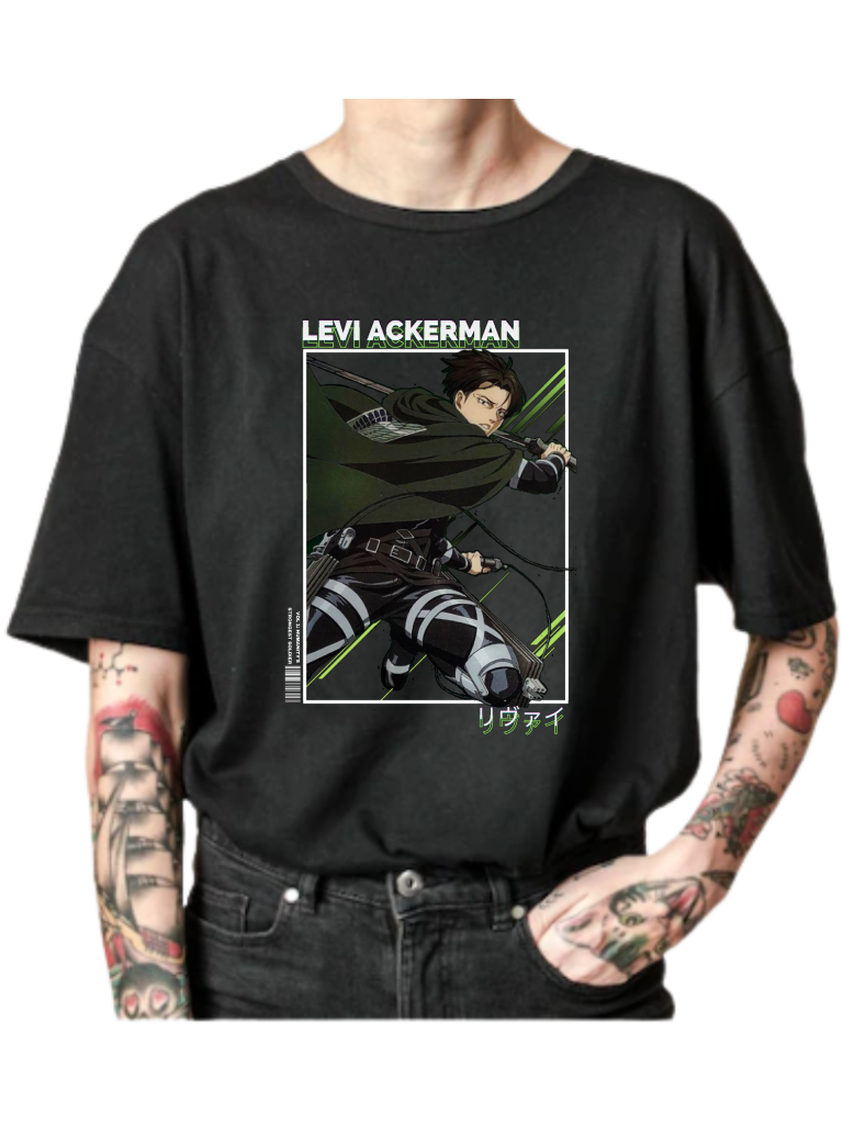 Levi: Humanity's Strongest Soldier Tee