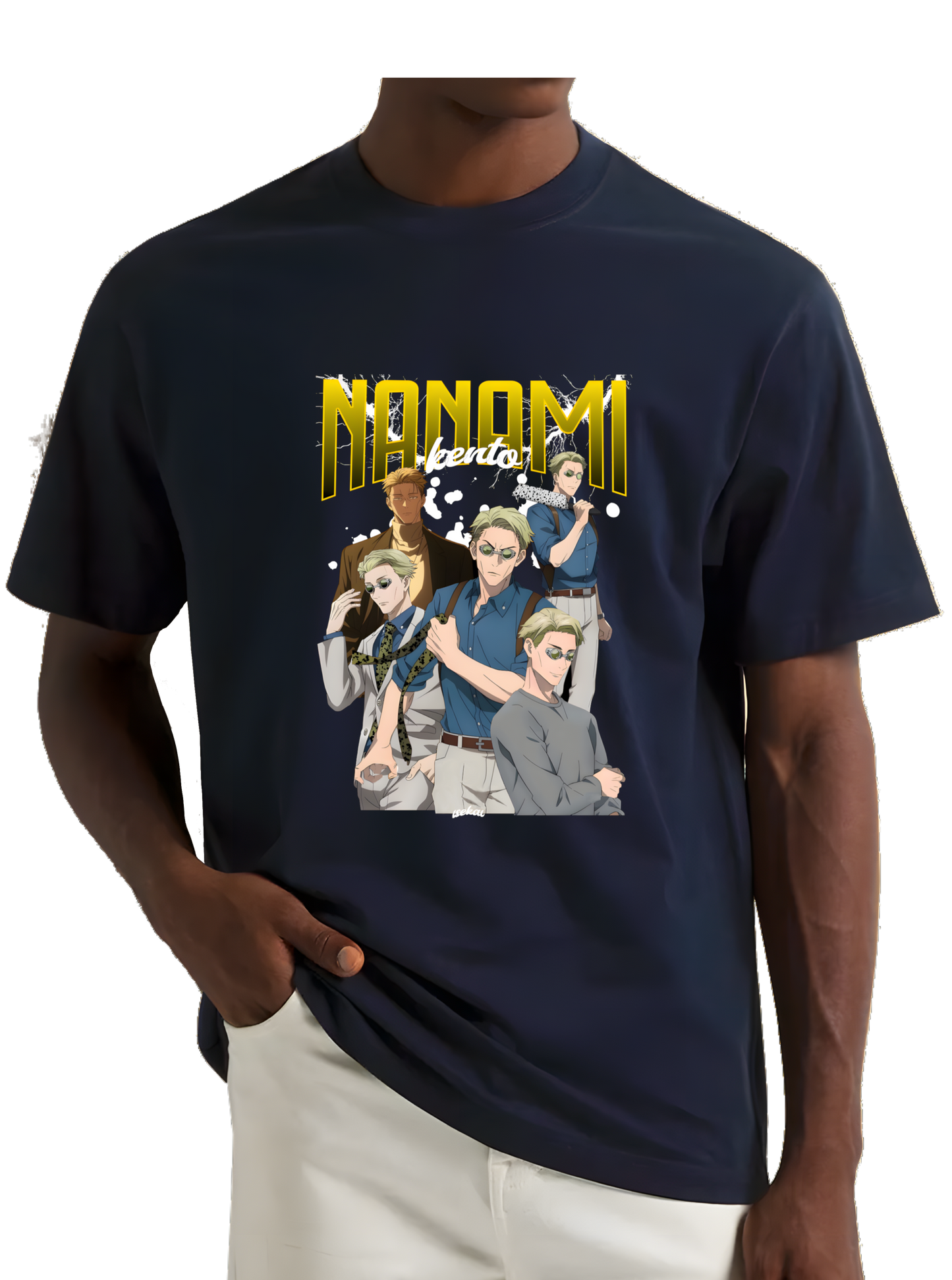 Nanami 90s Retro Remix Tee