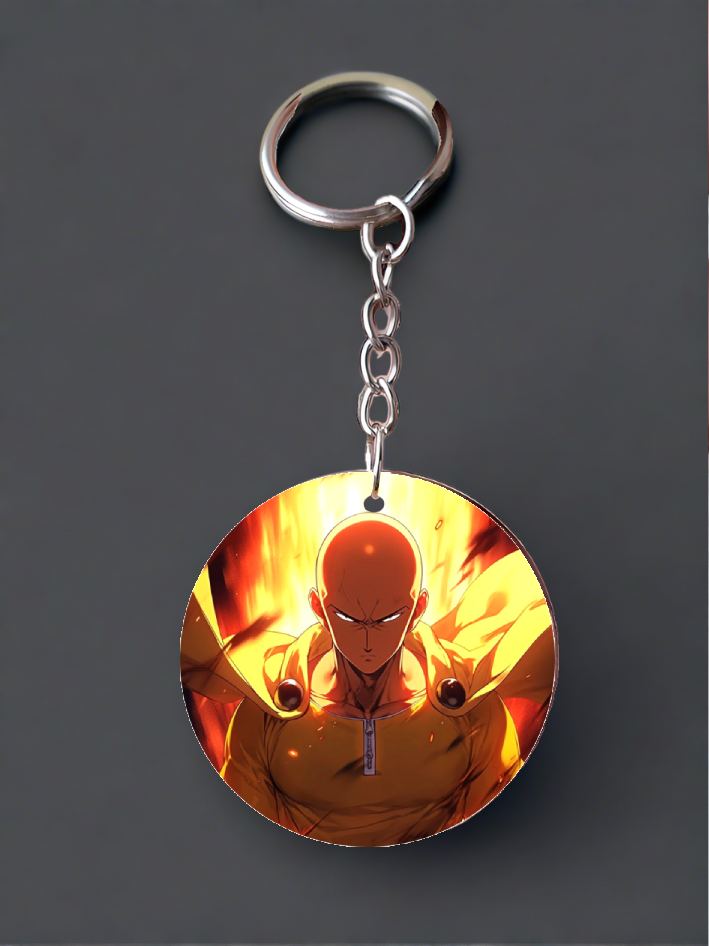 One Punch Man Keyrings