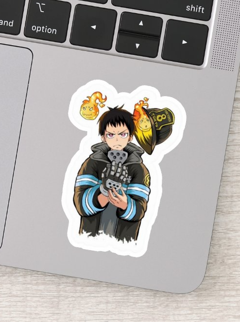 Shinra Kusakabe Sticker