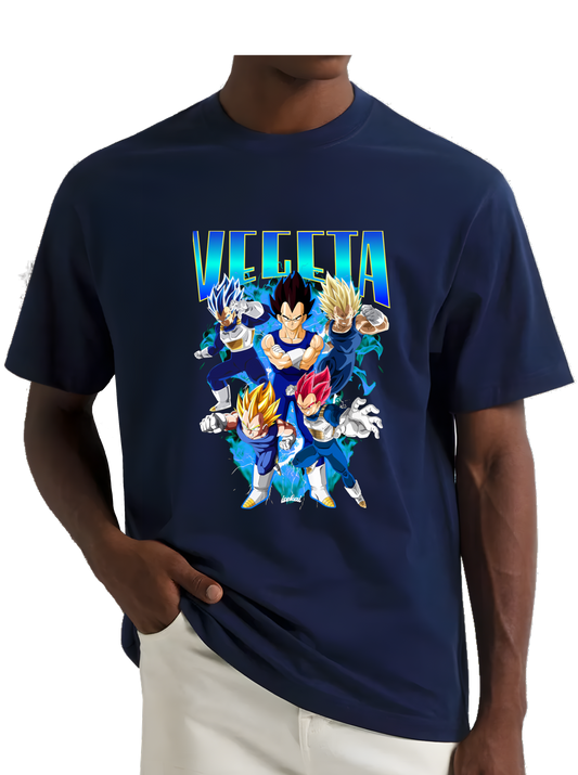 Vegeta 90s Retro Remix Tee