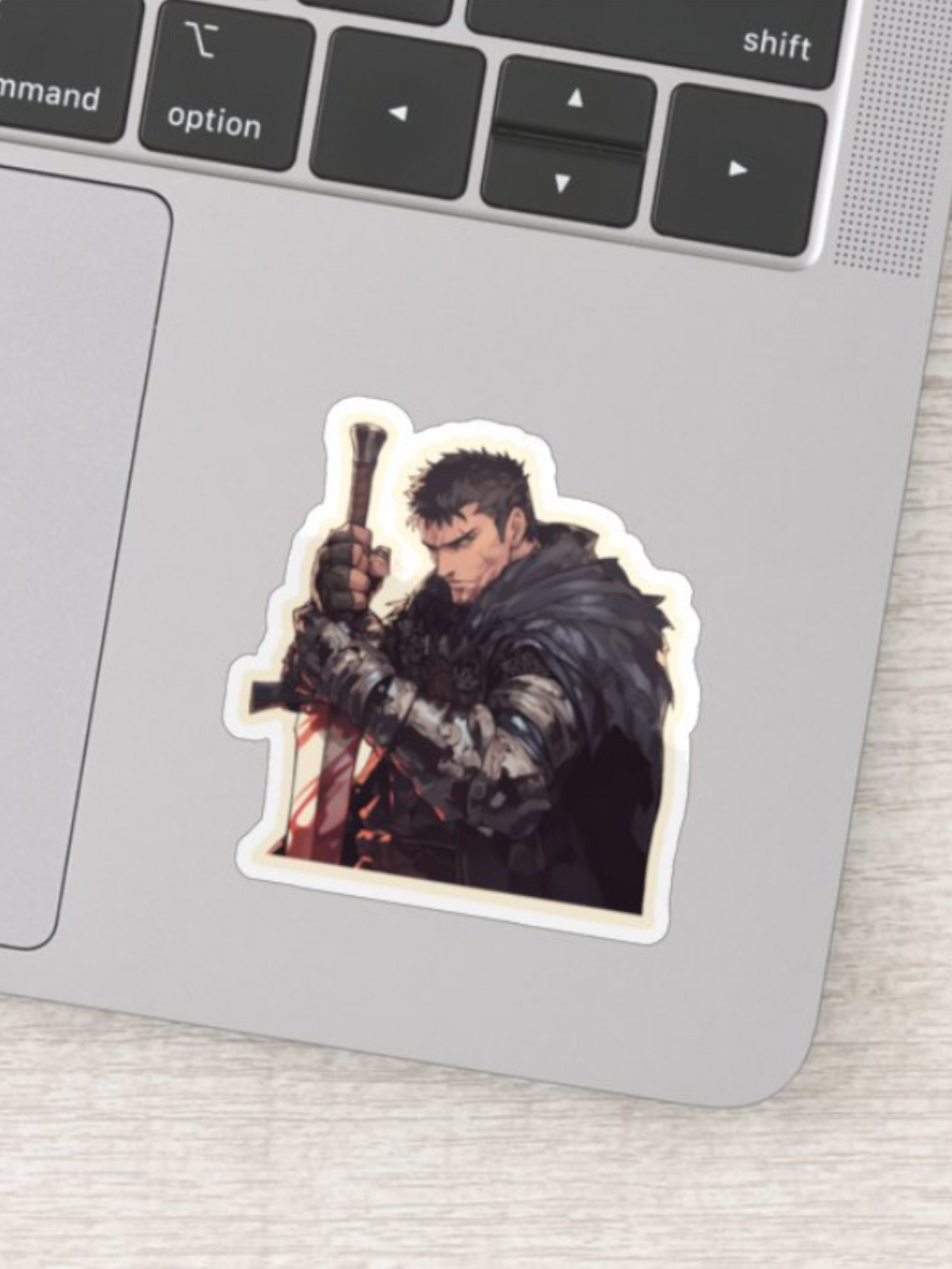 Black Swordsman Sticker