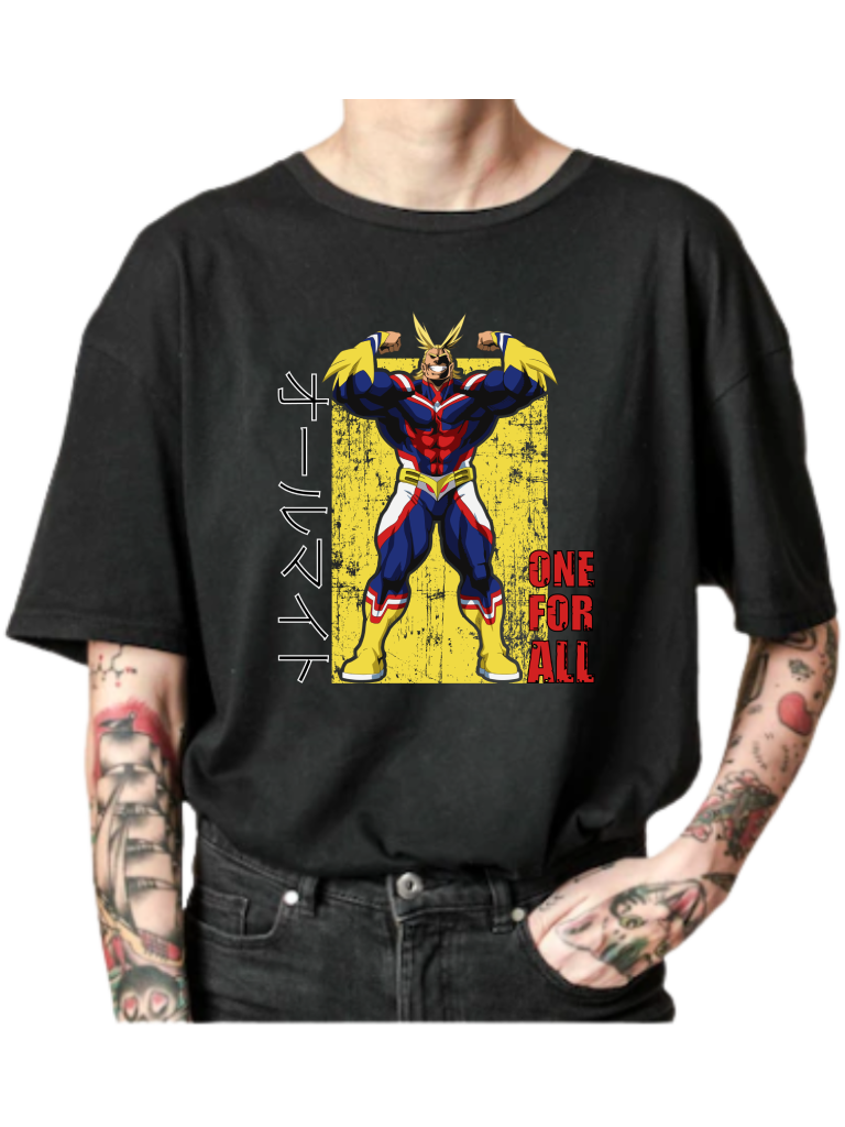 All Might One For All Tee