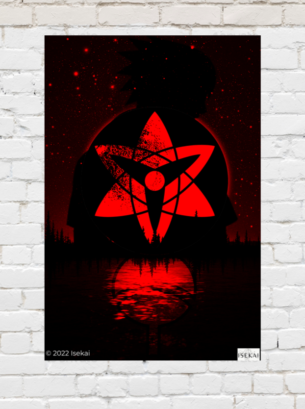 Sasuke Mangekyou Sharingan Poster