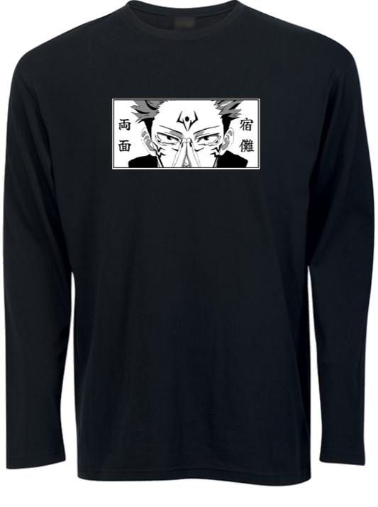 Black Sukuna Long Sleeve