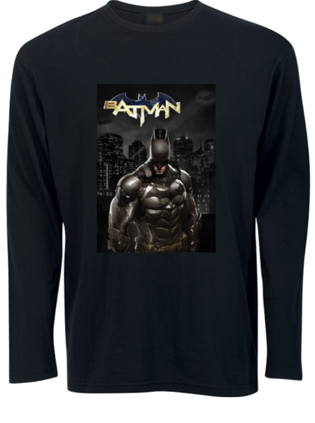 Arkham Batman Long Sleeve
